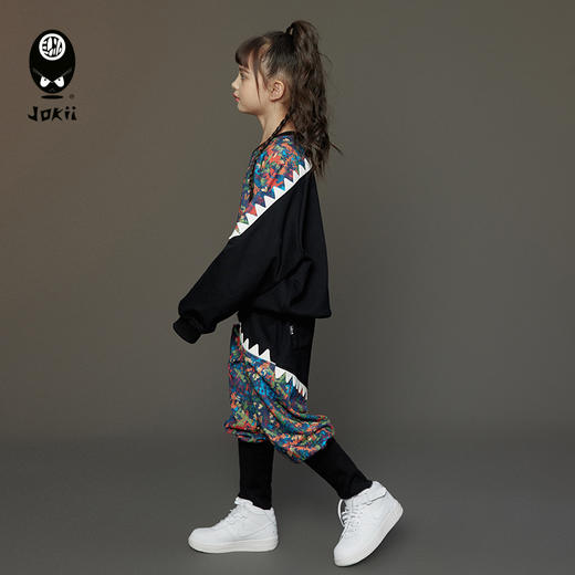 【23秋上新】jokii潮牌童装『层林迷彩套装』儿童卫衣+长裤炸街[福利品] 商品图2