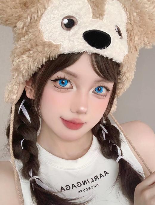 Dgugulens旗下 ·海岛气泡&樱花气泡&柠檬气泡｜14.5mm白狮着色待测｜日抛  一盒十片装 商品图4