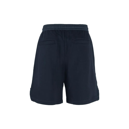 EMPORIO ARMANI 阿玛尼 男士棉质字母徽标贴花休闲短裤 深蓝色 3R1PV8 1JWPZ 0920 商品图2