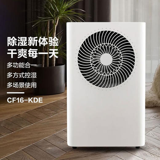 海尔家用除湿机卧室去湿干衣静音大功率智能抽湿机 CF16-KDE 商品图2