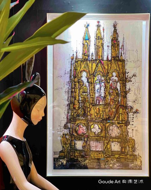 张长江《圣殿系列之二十八》版画 商品图1