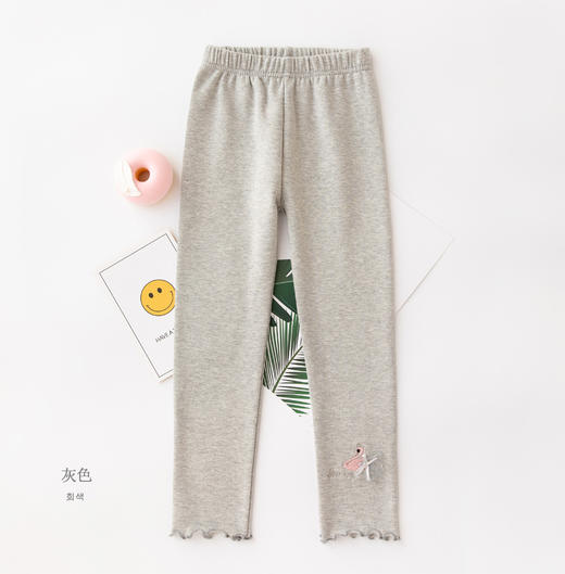花季女孩的完美穿搭，2023春秋季儿童打底裤新上市！小天鹅女童裤，舒棉布贴合肌肤，韩版女童裤融入了时尚元素，必败款！lm 商品图6