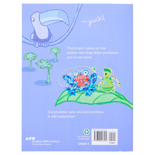 【中商原版】美国HMH Into Science Student Activity Guide Grade 3 小学科学学生书三年级 教材 教辅 英文原版 进口图书 商品图1