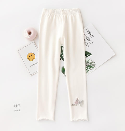 花季女孩的完美穿搭，2023春秋季儿童打底裤新上市！小天鹅女童裤，舒棉布贴合肌肤，韩版女童裤融入了时尚元素，必败款！lm 商品图5