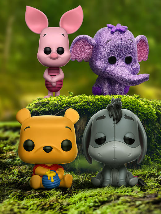 Funko POP Winnie the Pooh迪士尼小熊维尼4个装手办 66843 商品图1