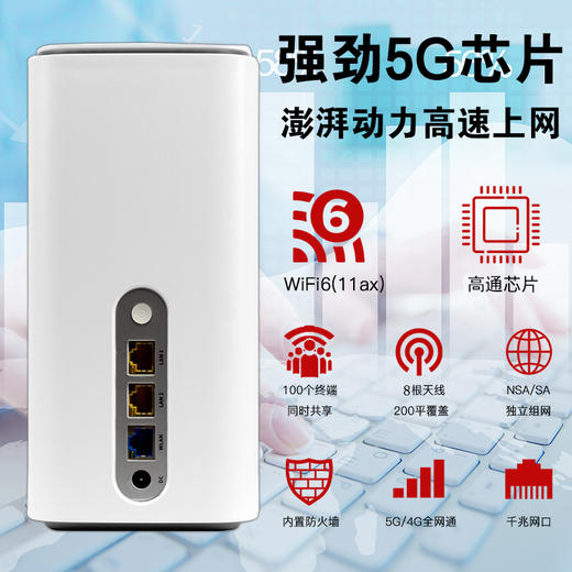 【5G无线路由器】CPE直播办公家用5G路由器 商品图5