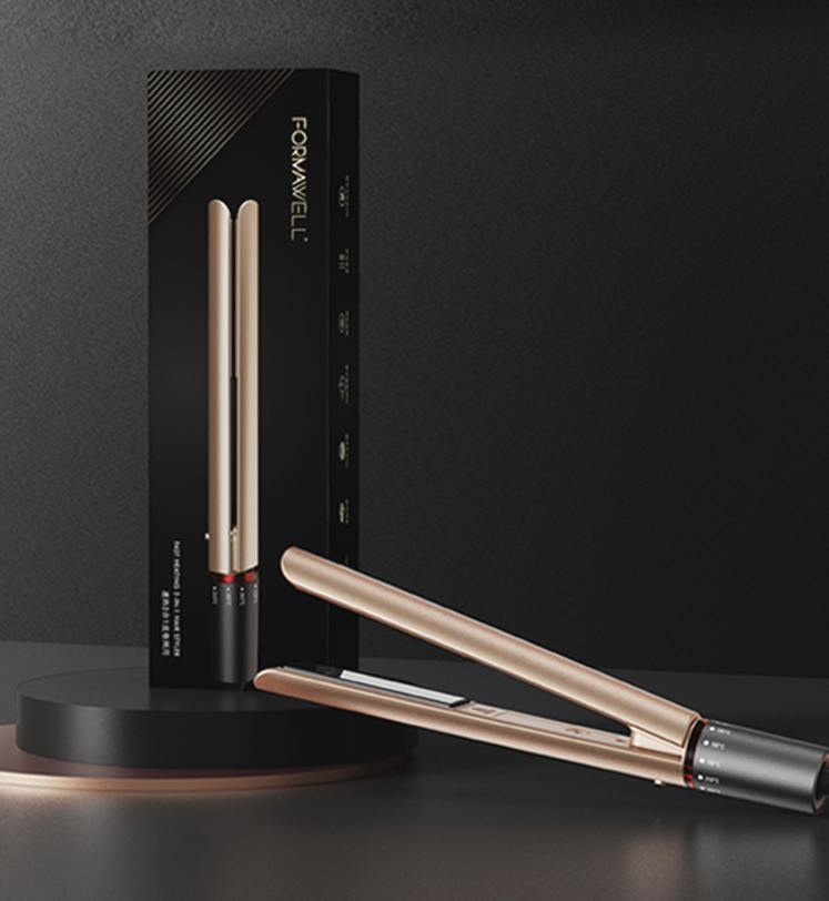 FORMAWELL福玛威尔二合一直卷两用直发器夹板