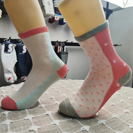 【19元6双】5-7岁丨中童中筒无骨精梳棉袜吸汗透气防臭[923216] 商品图0