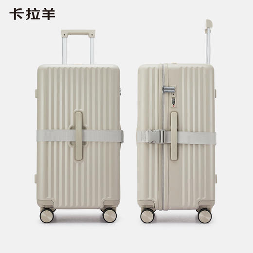 【79元国货套装】卡拉羊时尚轻便多场景旅行两件套捆箱带+防丢器 商品图5