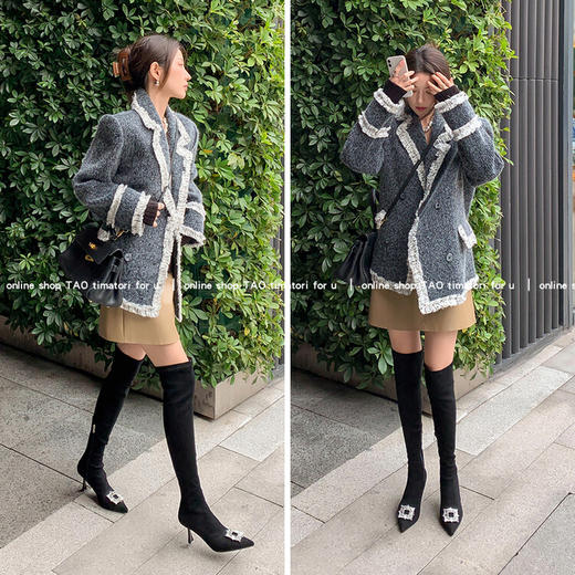 小众轻奢，复古女靴MK-8078 商品图3