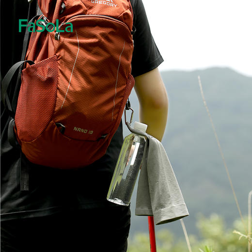 FaSoLa户外水瓶扣水壶饮料瓶矿泉水瓶扣登山便携挂扣腰带背包挂钩 商品图6