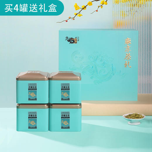 家享碧螺春茶单罐装 51g 买3罐/4罐送礼盒 商品图4