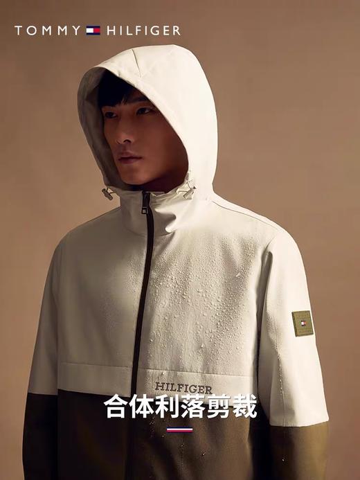 Tommy Hilfiger 23秋冬男女防风防水露营徒步连帽冲锋外套35252 商品图3