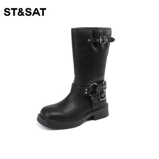 星期六经典复古西部牛仔靴SS34116449 商品图4