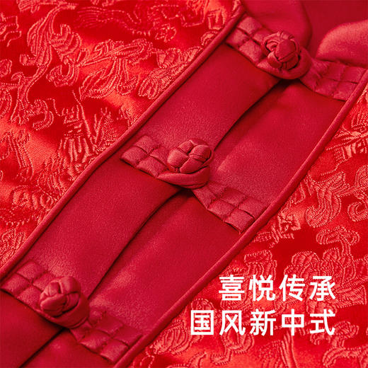 【商场同款】英氏童装秋冬款夹棉新国风喜庆外套休闲上装 商品图2