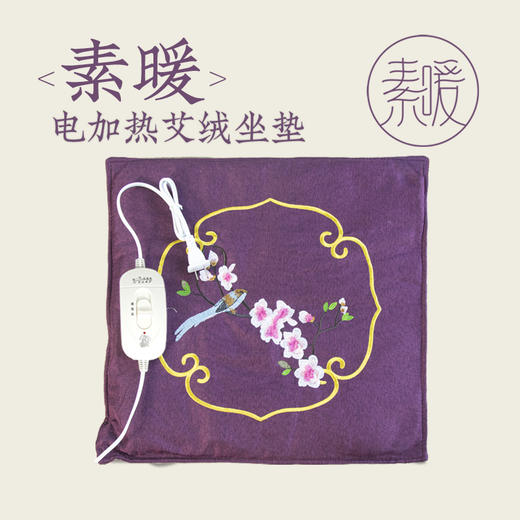 电加热艾绒坐垫 商品图0