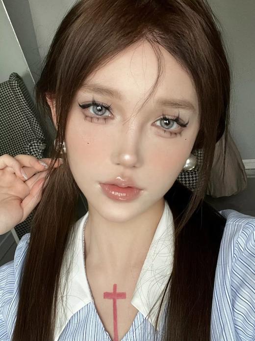 Woolilens旗下 | 菜篮子&老佛爷 14.2mm白狮参考着色中等直径| 半年抛 商品图13