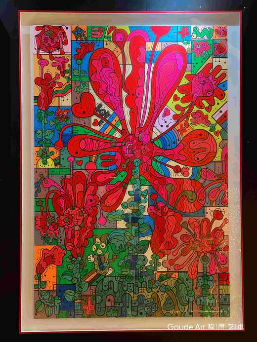 张长江《玫瑰乐园012-秘境》版画 商品图2