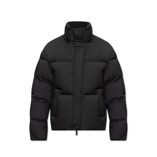 EMPORIO ARMANI 阿玛尼 男士绗缝拉链羽绒服 黑色 6R1B6R 1NZ7Z 0999 商品图0