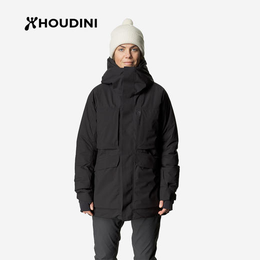 HOUDINI胡丁尼Fall inJacket立秋女户外冬保暖P棉服防寒外套夹克 820003 商品图7