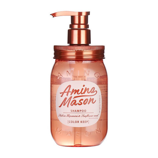 AminoMason 阿蜜浓梅森 氨基酸锁色炫亮洗发水 450ml【保质期：2026年11月23日】 商品图0