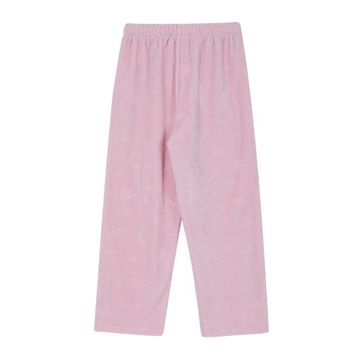 【超暖绒】SCHIESSER德国舒雅女童家居暖绒绒套装竖条纹压花超暖绒温暖轻薄3F/21402H 商品图4