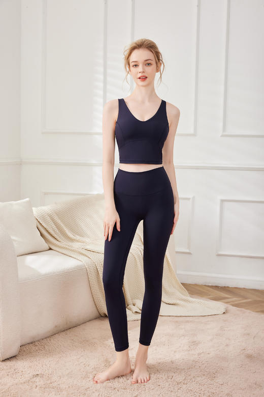 《福利款》哈瓦塔新款裸感瑜伽服夏季速干暴汗服6.0 H320128 商品图12