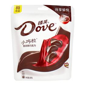 84g德芙香浓黑巧克力