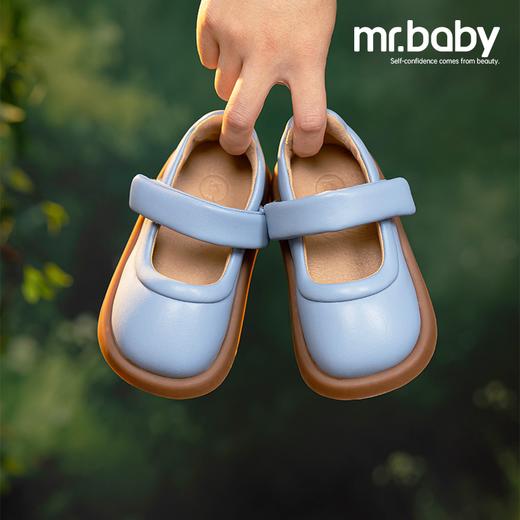 mrbaby小皮鞋女童鞋面包鞋2023秋新款软底防滑儿童单鞋甜美女宝鞋 商品图0