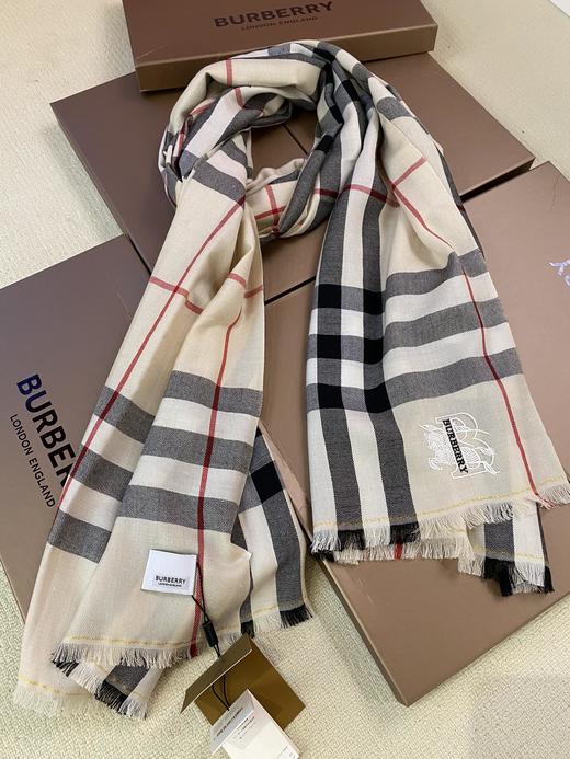 抢！福利福利！！B家经典羊毛真丝围巾 商品图3