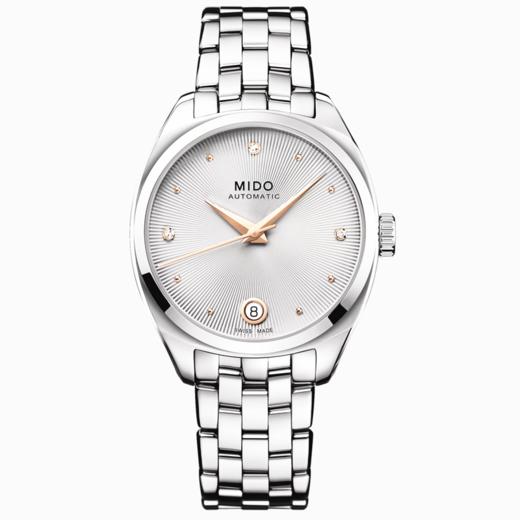 美度 MIDO 布鲁纳系列雅致款长动能真钻女士腕表 M024.307.11.076.00 商品图0
