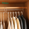 FaSoLa铁艺衣柜收纳挂架高低错位挂衣架家用省空间多功能挂衣杆 商品缩略图7