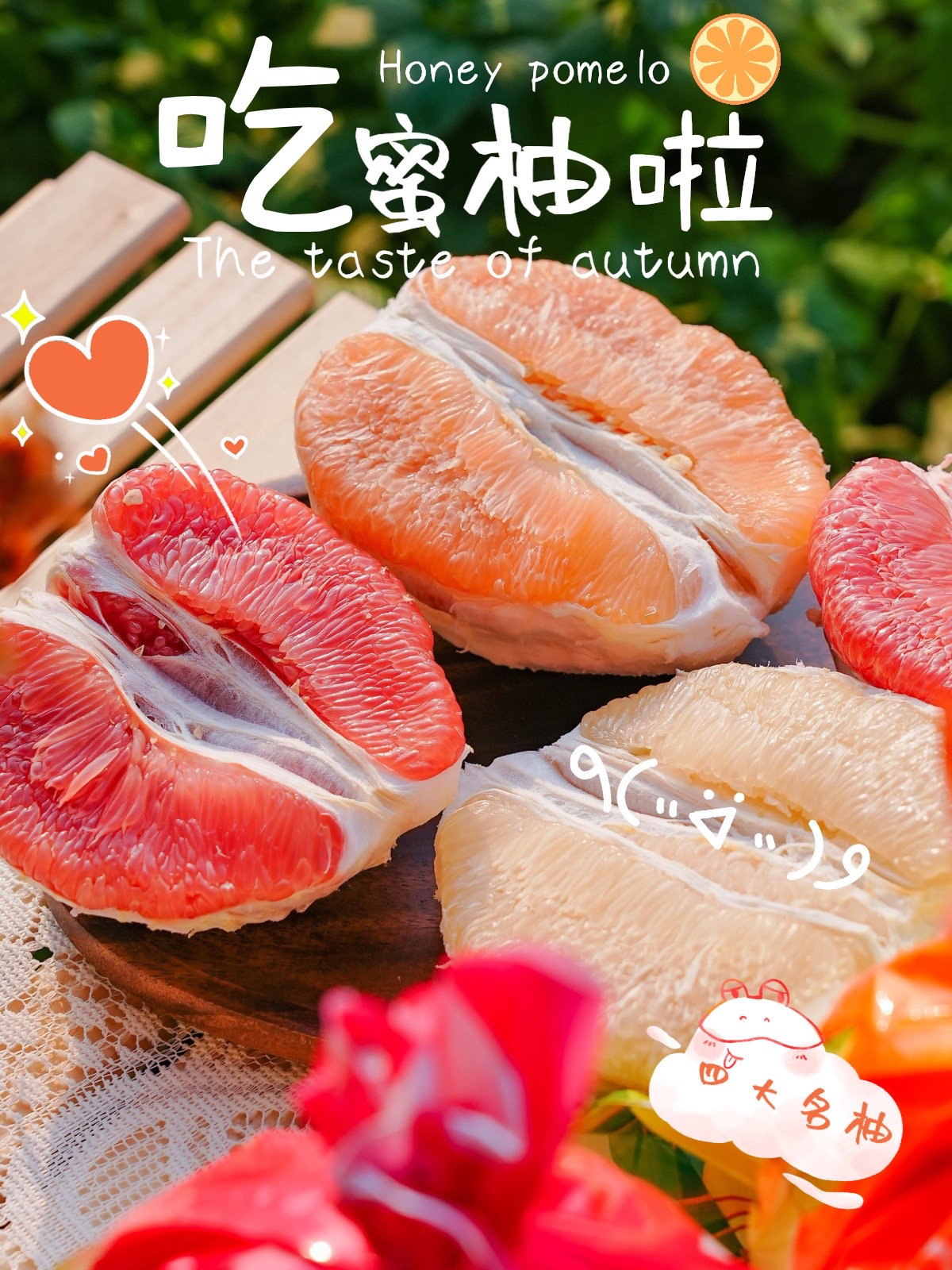 柚中之冠！【四大名柚】琯溪蜜柚 白柚/三红柚/红心柚/黄金柚 果大皮薄 柔软酸甜 汁水充足 一次性体验所有蜜柚~