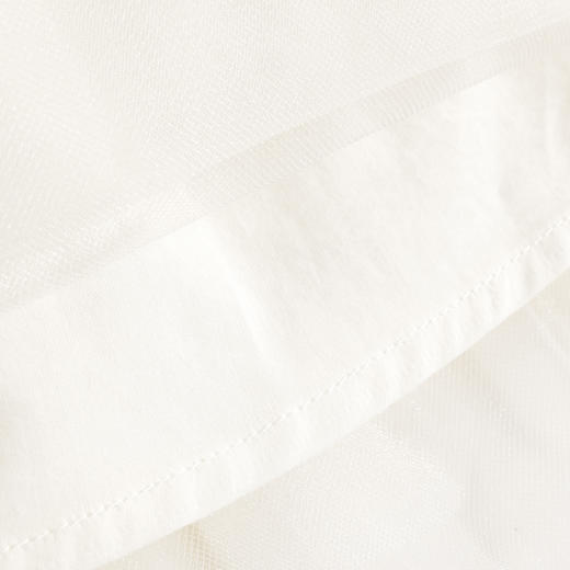 【马克珍妮 芦芙】秋冬装新款 绵羊毛网纱拼接连衣裙231923 商品图4