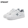 星期六经典百搭星星运动小白鞋SS33112013 商品缩略图10