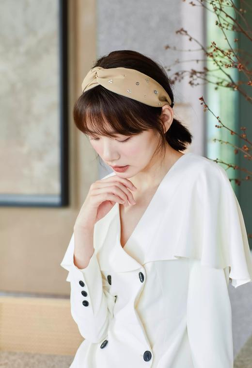 【品牌直发】女神必备Beof①heart气质发箍系列缎面宽边质感高级，优雅永不过时 商品图0