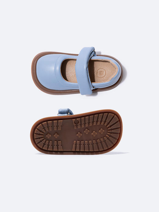 mrbaby小皮鞋女童鞋面包鞋2023秋新款软底防滑儿童单鞋甜美女宝鞋 商品图2