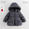 马克珍妮冬装新款 女童烫金加绒棉衣 儿童保暖外套 231215 商品缩略图0
