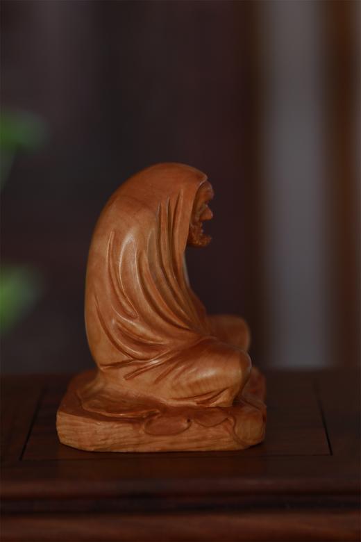 精工达摩°黄杨木小摆件 商品图3