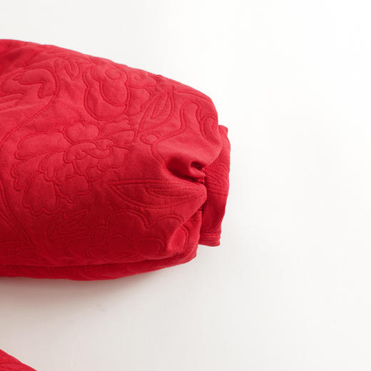 【马克珍妮 芦芙】秋冬装 中国风仿兔毛毛领连衣裙 231330 商品图3