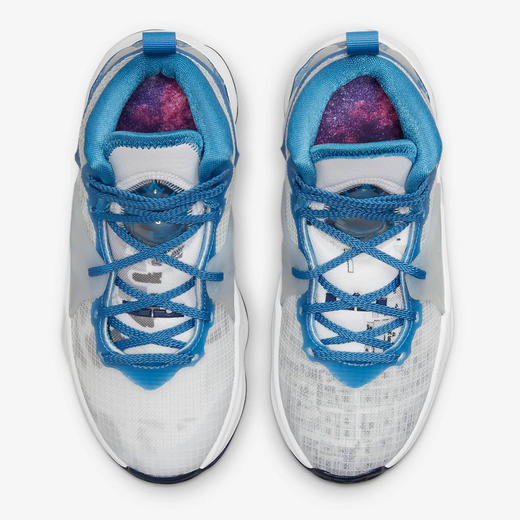 Nike/耐克LEBRON XIX (PS)儿童休闲运动鞋 DD0421-100 商品图3