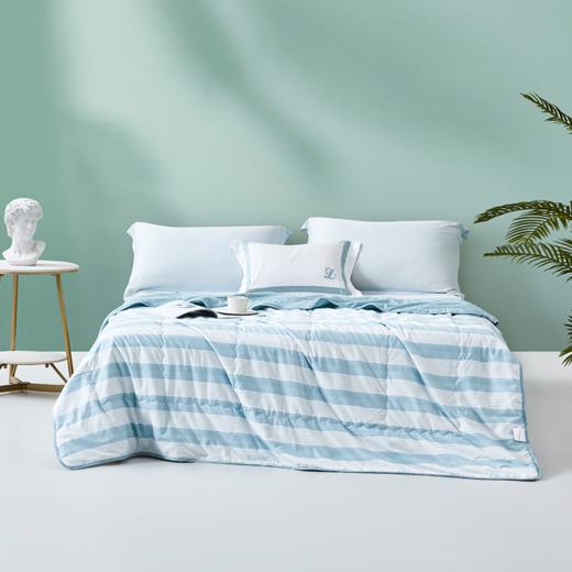 梦洁 水洗棉 印花夏被（莱逸）300g 商品图0