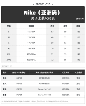 耐克（NIKE） AS M NK STRTFV WVN JKT 运动休闲户外训练夹克外套男子 FB6981-010 