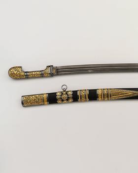 三希堂  现代刀系列  高加索黄金  未开刃