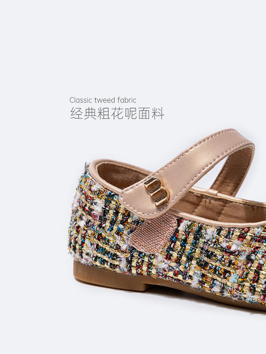 mrbaby女童皮鞋儿童公主鞋秋季新款法式复古芭蕾舞蹈演出单鞋软底 商品图2