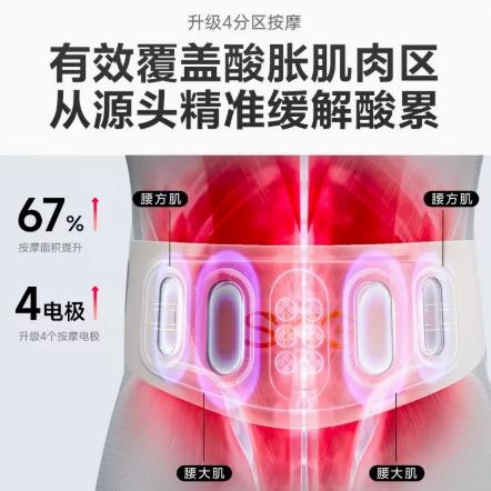 BF楼毋比极物/SKG/未来健康腰部按摩器W7二代豪华款 护腰按摩腰带腰椎暖腹热敷 吊牌价999 活动价889元 商品图3