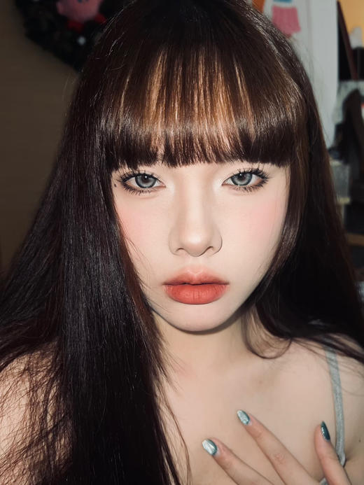 【大直径】PUFF GIRL-冰河流浪-14.5mm【年抛0-800度 含525/575】 商品图1