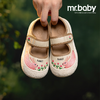 mrbaby童鞋皮鞋原创手绘刺绣女童鞋2023秋新款卡通圆头软底小宝鞋 商品缩略图0