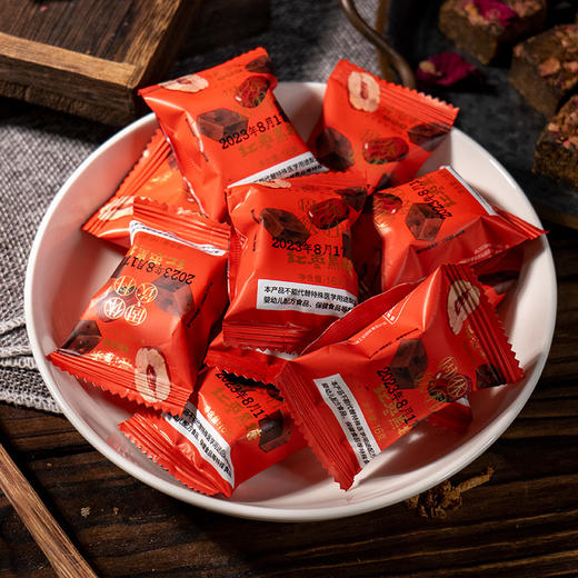 【云海肴手工黑糖】玫瑰/红枣黑糖 甘蔗原汁制作 甜而不腻 色泽浓郁 泡出来的汤色红亮 易划开 160g/袋 4种规格任选 商品图5