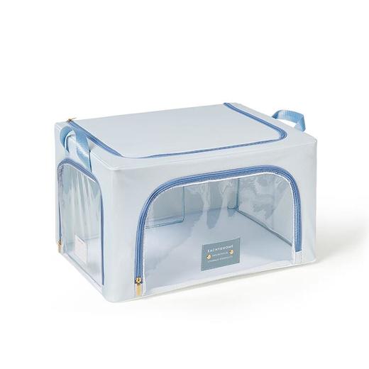 EACHY 衣物收纳箱100L（长60*宽42*高40CM）蓝 商品图0